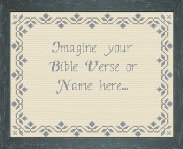 Trellis Border Taupe and Gray 